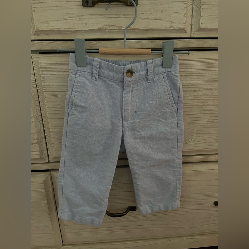 Janie and Jack light blue pants size 6-12 months